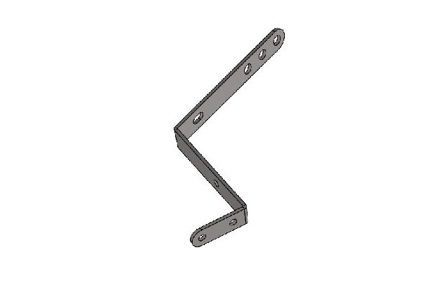 UPPER CROSS BRACKET RIGHT DYNAMICA EVO FRONT PANEL 2025 CHROMED