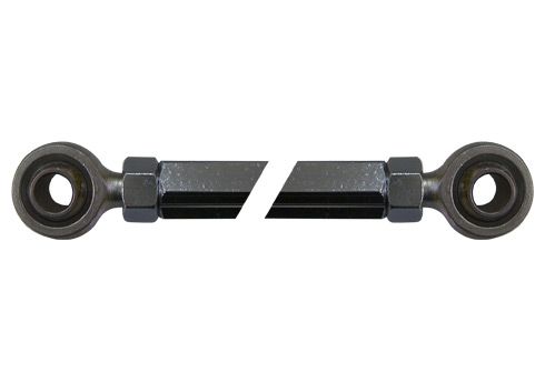 TRACK ROD 270MM WITH UNIBALL AND NUTS - BLACK