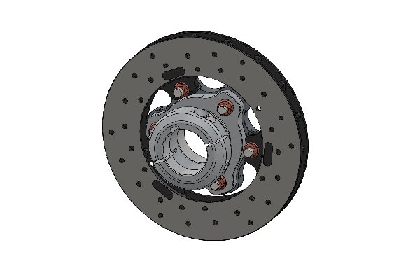 REAR BRAKE DISC 180X17,5 COMPLETE WITH 40MM FLOATING DISC CARRIER