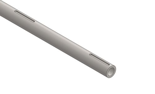 REAR AXLE 30X5X952mm SUPER HARD 5 DOTS BURNISHED