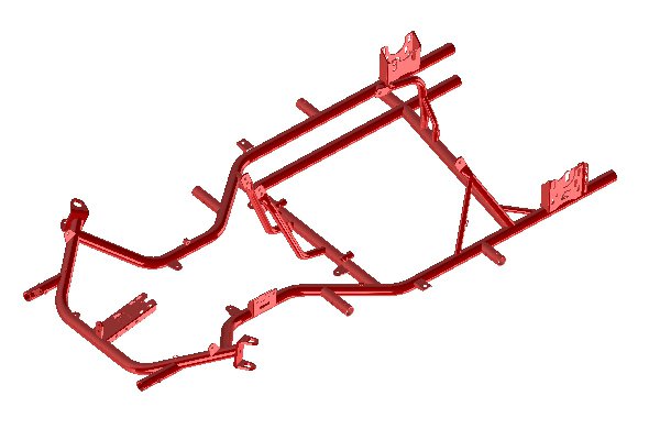 MINI KART OPPORTUNITY FRAME CIK 2020 - RED